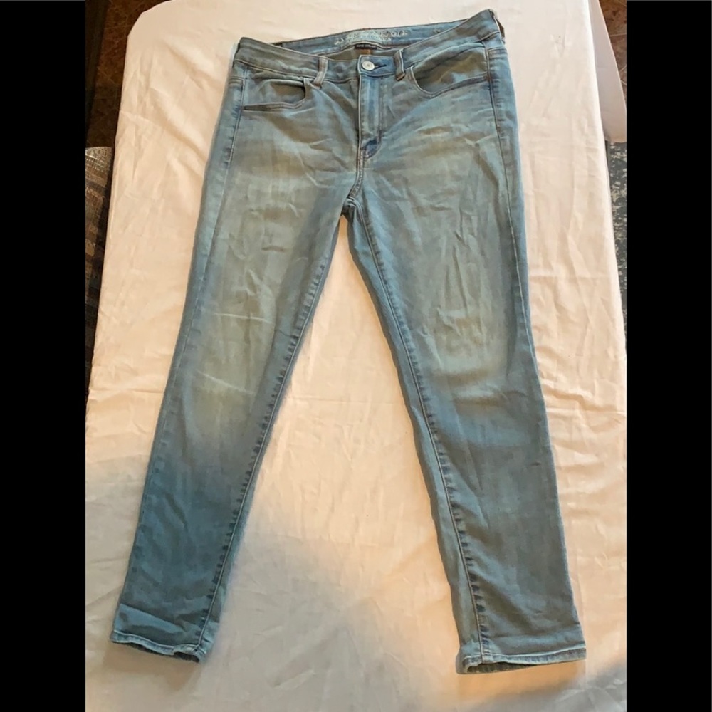 Aeropostale Light blue Wash Women’s Super Stretch Jean Jegging size 12